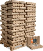 HEIZFUXX Nestro XL Blue Weichholzbriketts 960 kg (96 x 10 kg)