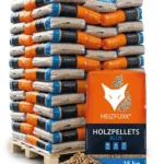 HEIZFUXX Holzpellets Blue 975 kg (65 x 15 kg) – Premium Heizpellets