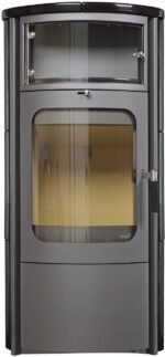 Hark Opera-B Kachel Kaminofen 7 kW Meteor-Schwarz – Bild 8