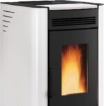 La Nordica Extraflame Ketty 5.0 6,5 kW Weiß – Kompakter Pelletofen mit hoher Effizienz – Bild 3