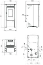 La Nordica Extraflame Ketty 5.0 6,5 kW Weiß – Kompakter Pelletofen mit hoher Effizienz – Bild 7