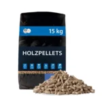 Holzpellets Buche & Eiche ENplus A1 – 975 kg Palette (65 x 15 kg)