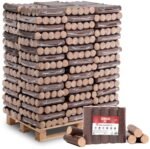 Spark Buchen Kaminbriketts Rund 960 kg Palette
